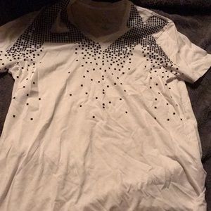 Armani Exchange logo v neck